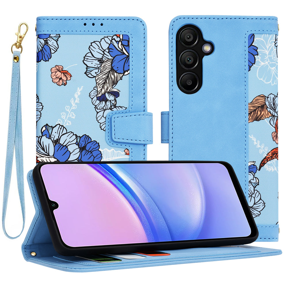 Калъф за Samsung Galaxy A15 5G A156 / A15 A155, Techsuit, FlipCraft, Син