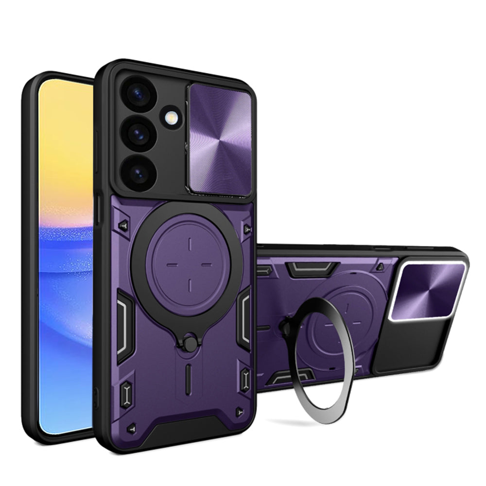Калъф за Samsung Galaxy A16 5G A166 / A16 4G A165, Techsuit, CamGuard Pro, Лилав