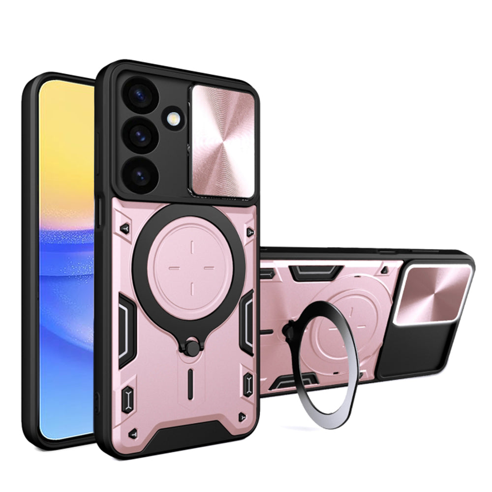 Калъф за Samsung Galaxy A16 5G A166 / A16 4G A165, Techsuit, CamGuard Pro, Розово злато