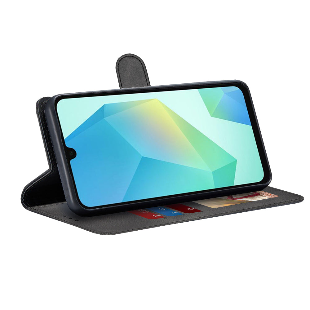 Калъф за Samsung Galaxy A16 5G A166 / A16 4G A165, Techsuit, Diary Book, Черен