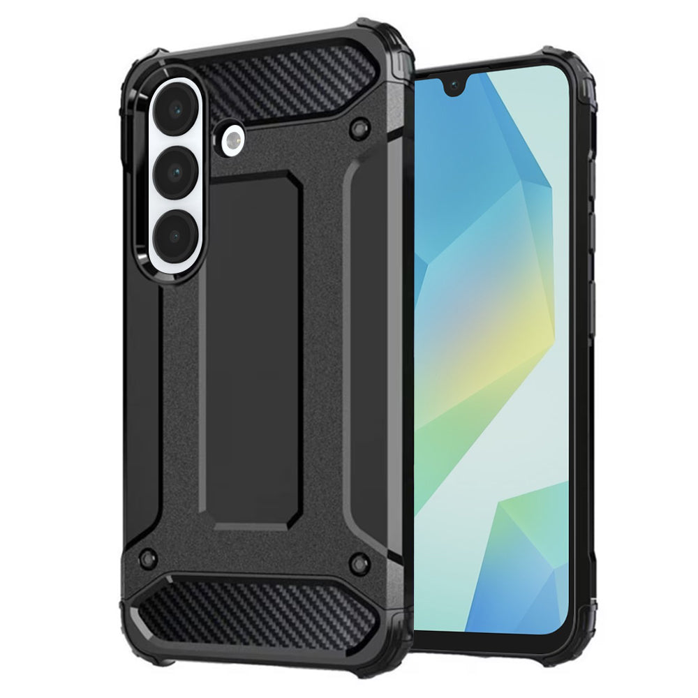 Калъф за Samsung Galaxy A16 5G A166 / A16 4G A165, Techsuit, Hybrid Armor, Черен