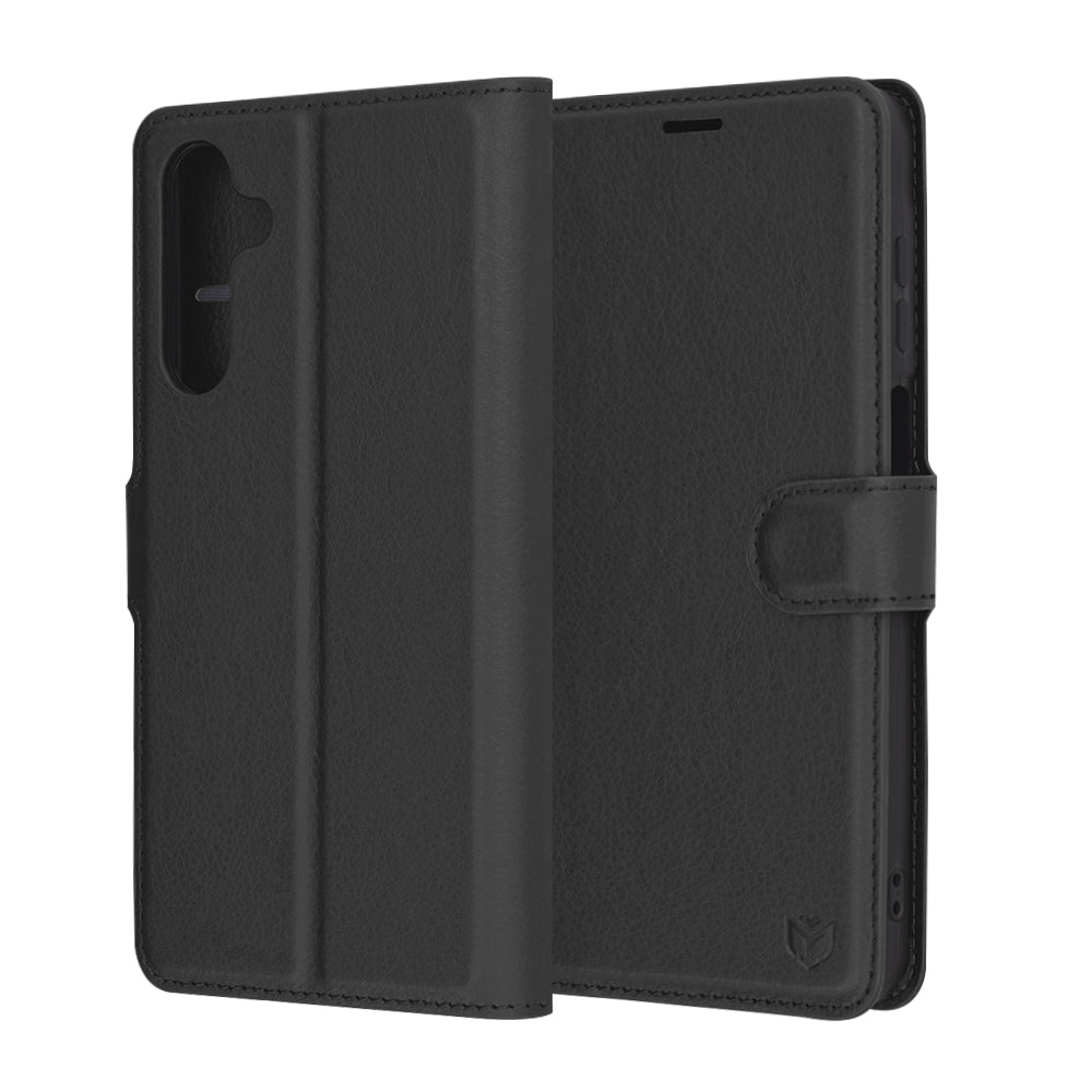 Калъф за Samsung Galaxy A16 5G A166 / A16 4G A165, Techsuit, кожен фолио, черен