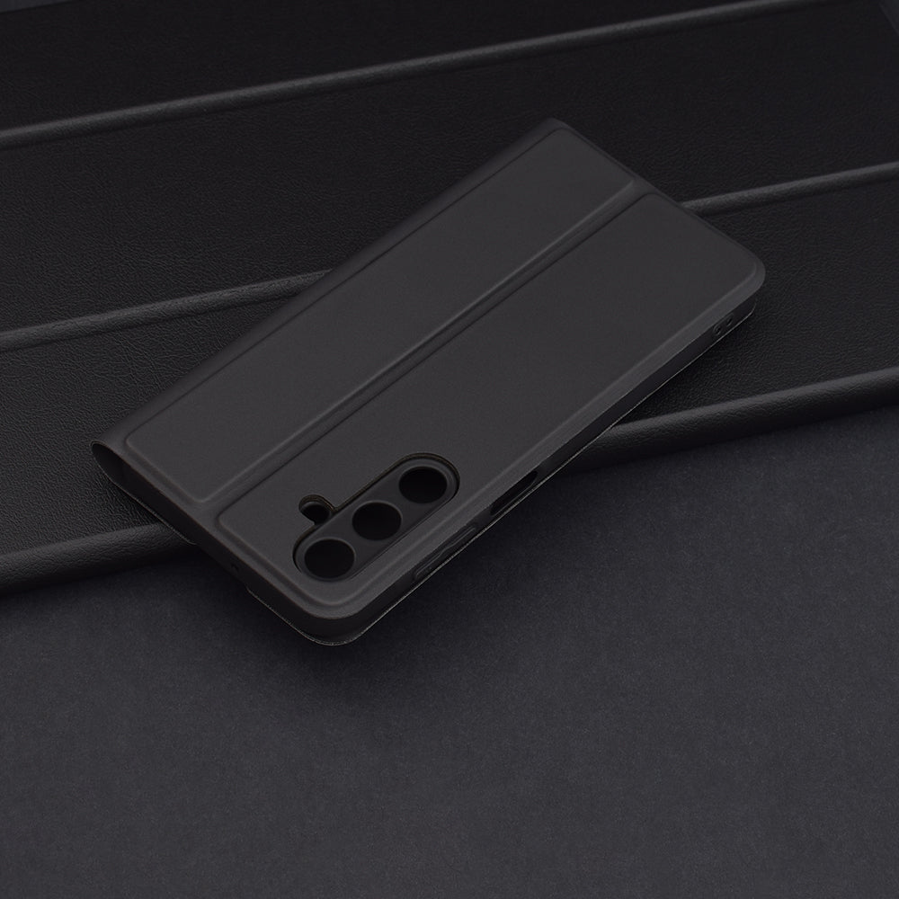 Калъф за Samsung Galaxy A16 5G A166 / A16 4G A165, Techsuit, Magskin Book, Черен