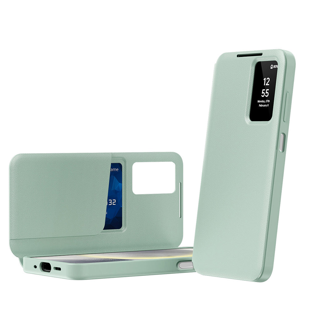 Калъф за Samsung Galaxy A17 4G / A17 5G / A26 A266, Techsuit, SmartView, Зелен