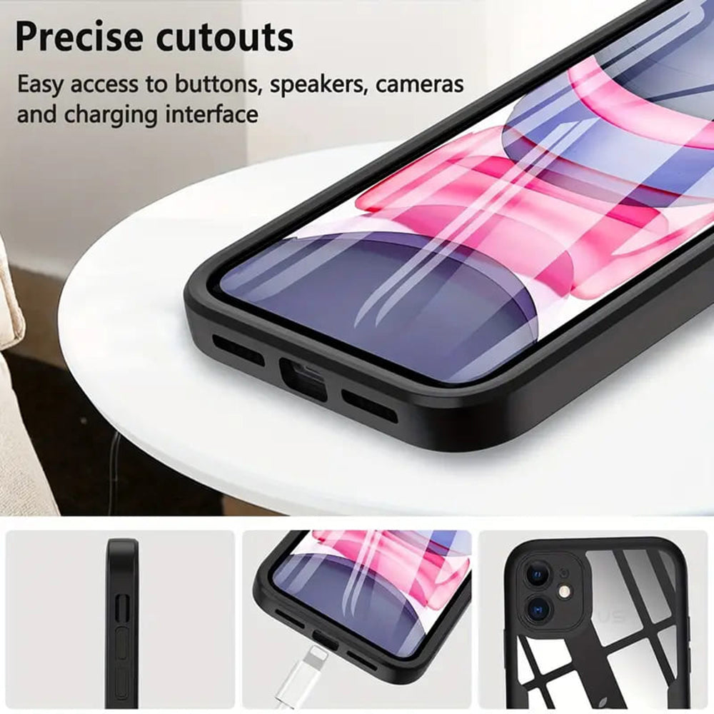 Калъф за Samsung Galaxy A17 5G / A16 5G A166 / A16 4G A165, Techsuit, ColorVerse 360, Черен