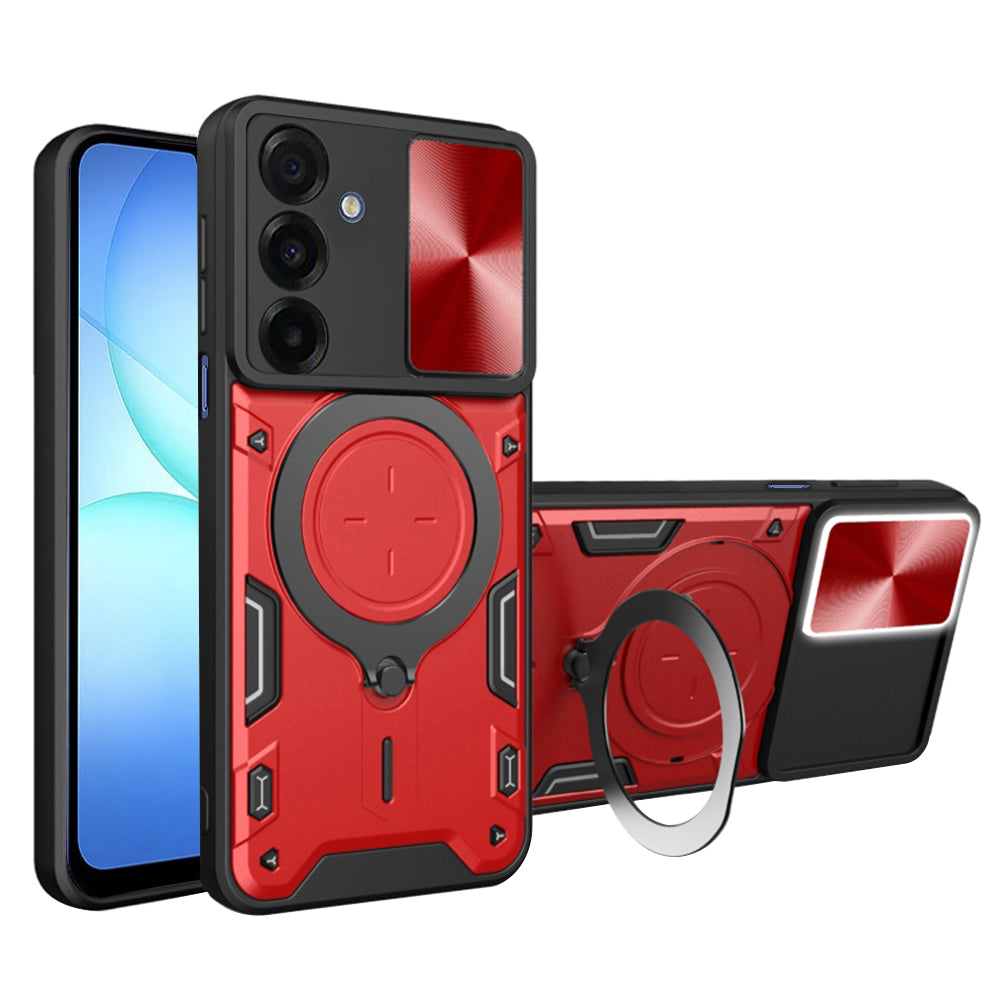 Калъф за Samsung Galaxy A17 5G, Techsuit, CamGuard Pro, Червен