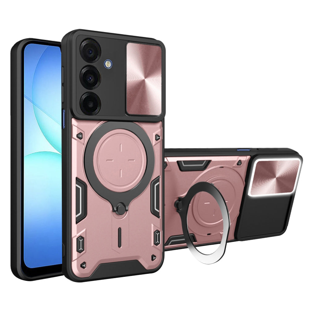 Калъф за Samsung Galaxy A17 5G, Techsuit, CamGuard Pro, Розово злато