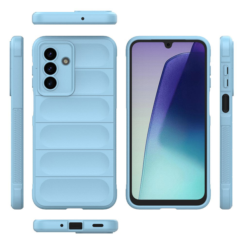 Калъф за Samsung Galaxy A18 5G A186 / A18 4G A185 / F17 / M17 / A17 4G A175, Techsuit, Magic Shield, Син