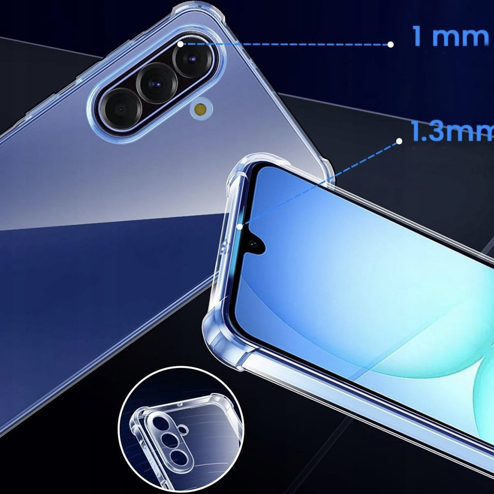 Калъф за Samsung Galaxy A17 5G, Techsuit, Shockproof Clear, Прозрачен