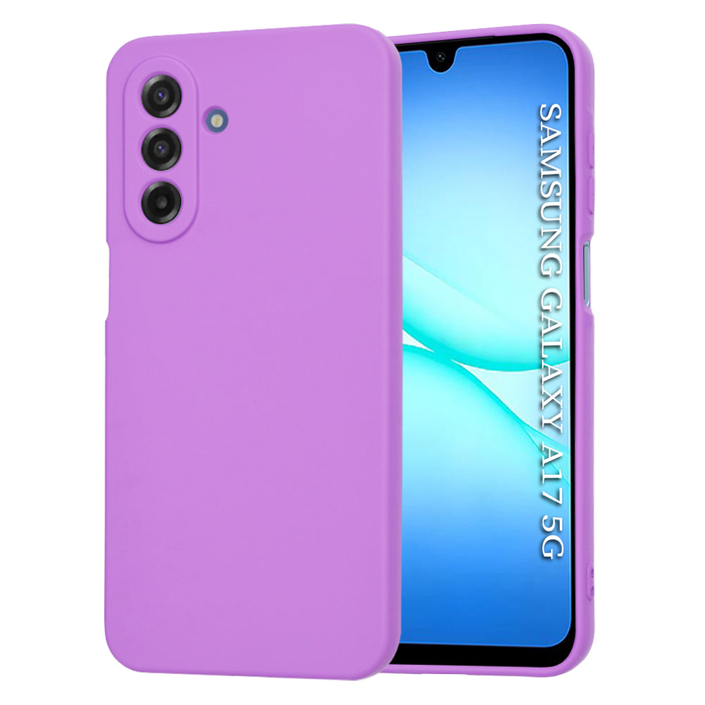 Калъф за Samsung Galaxy A17 5G, Techsuit, SoftFlex, Лилав