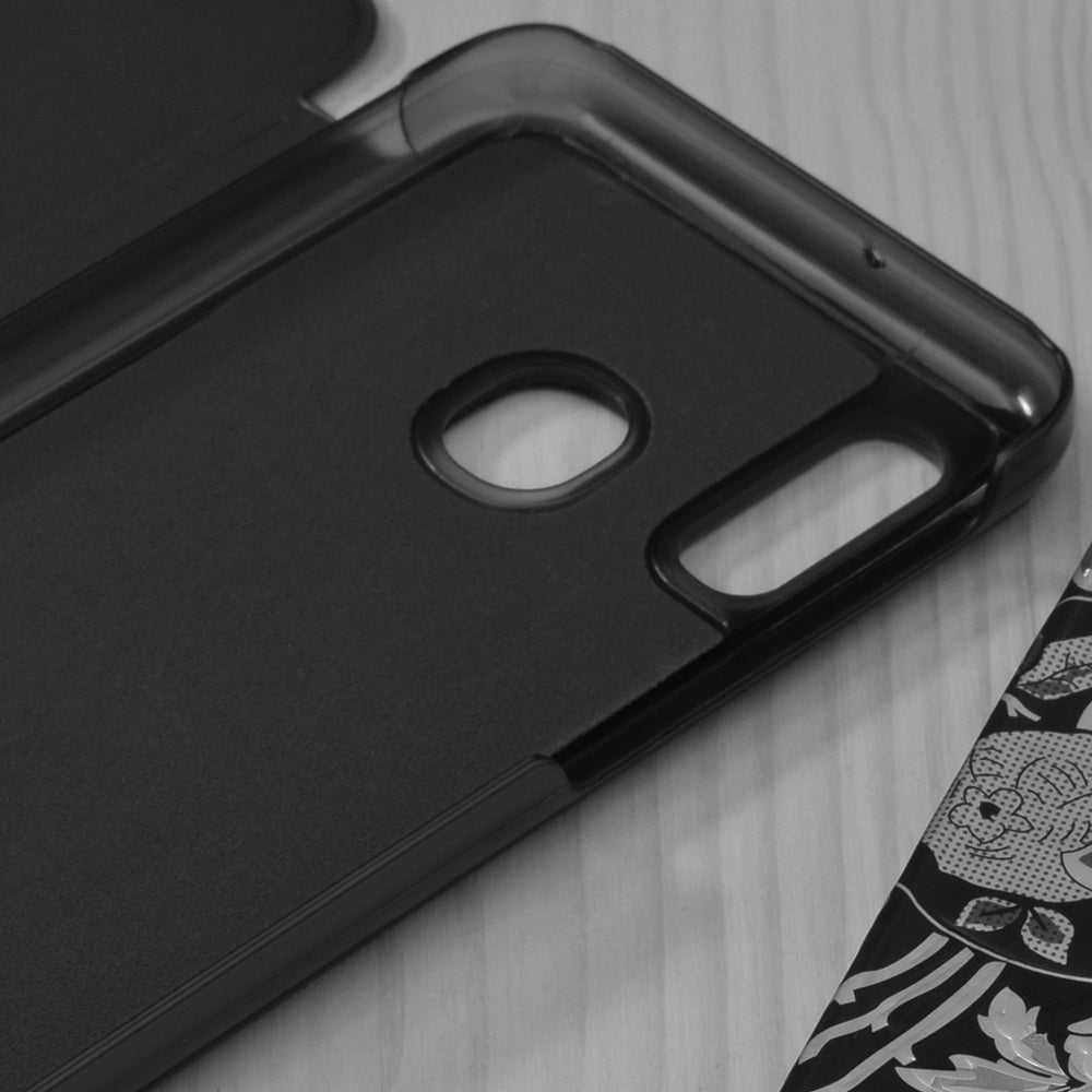 Калъф за Samsung Galaxy A20e A202, Techsuit, eFold, Черен