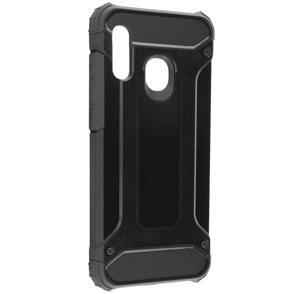 Калъф за Samsung Galaxy A20e A202, Techsuit, Hybrid Armor, Черен