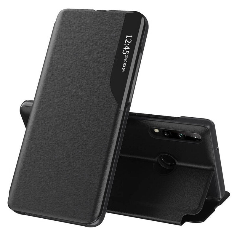 Калъф за Samsung Galaxy A20s A207, Techsuit, eFold, Черен