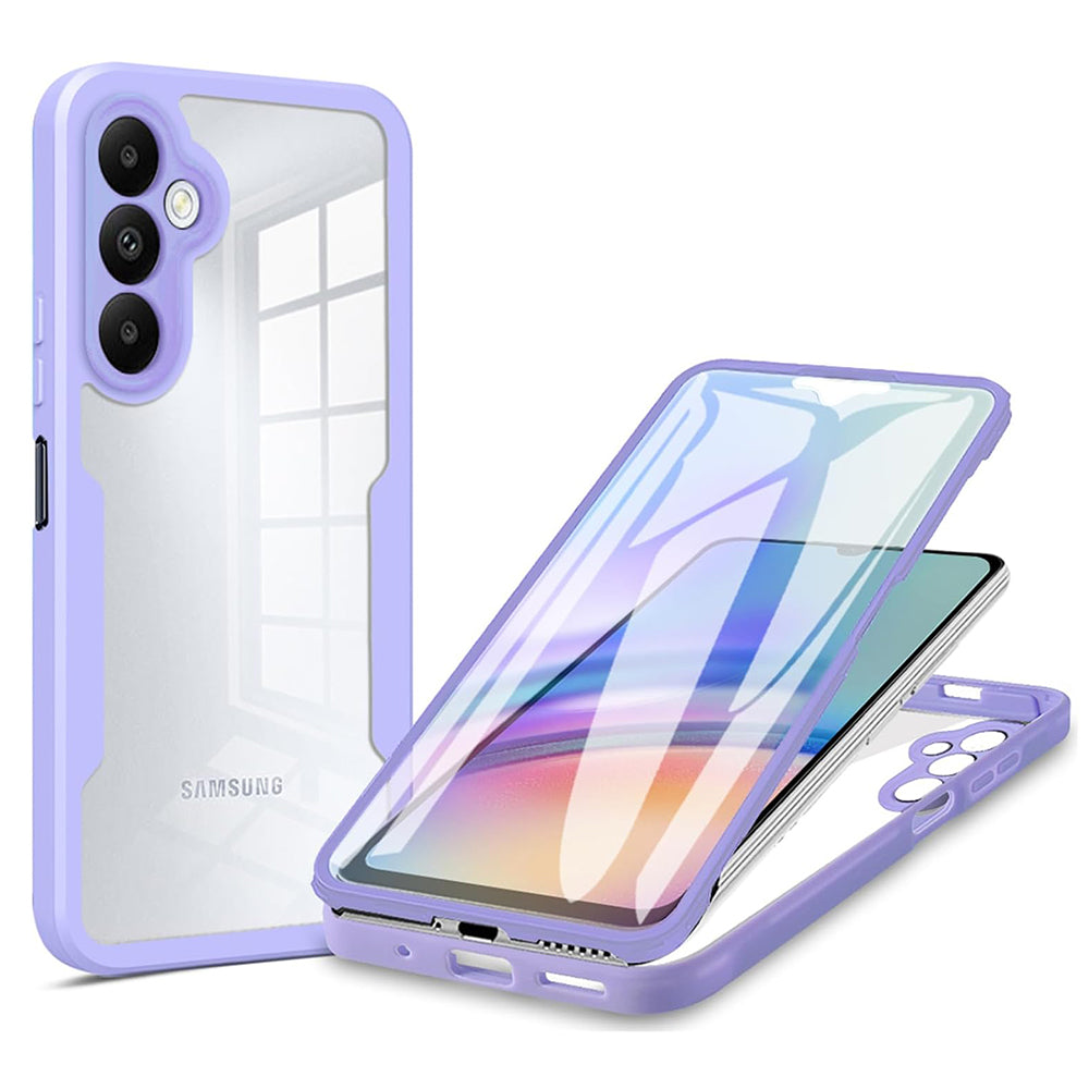 Калъф за Samsung Galaxy A25 A256, Techsuit, ColorVerse 360, Лилав