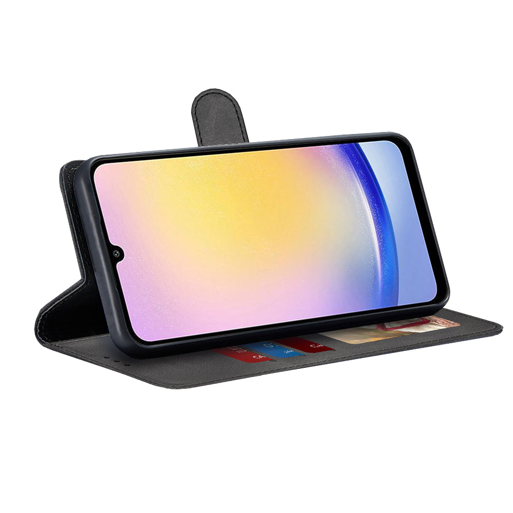 Калъф за Samsung Galaxy A25 A256, Techsuit, Diary Book, Черен