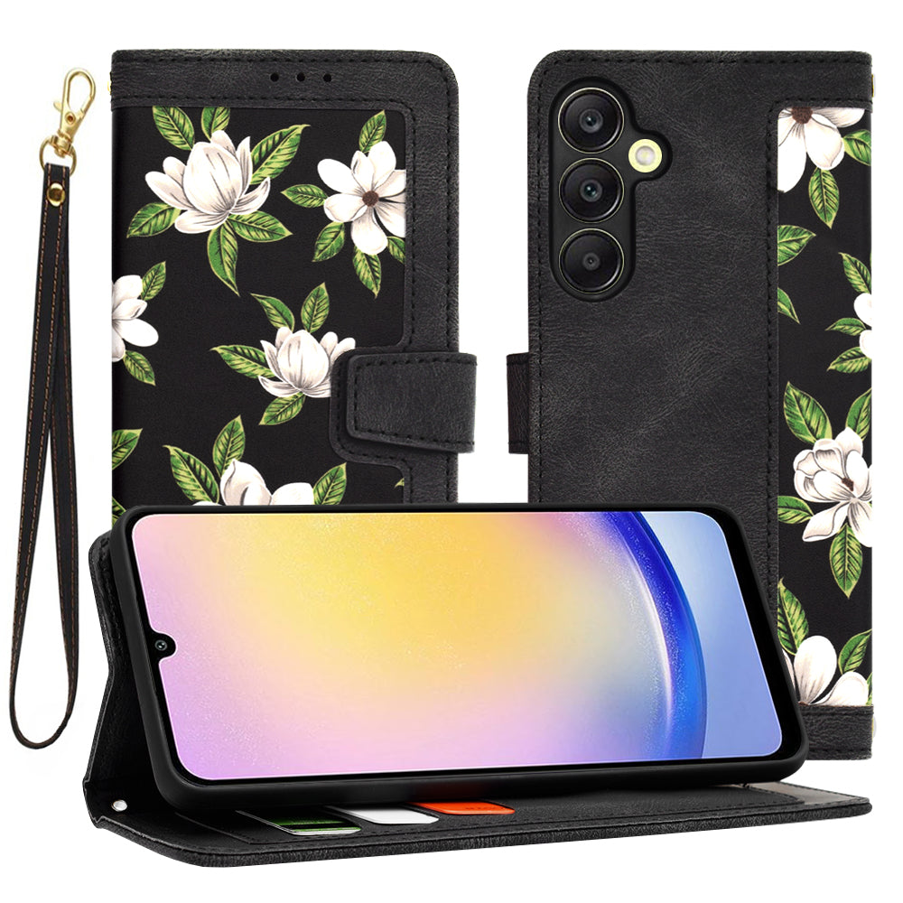 Калъф за Samsung Galaxy A25 A256, Techsuit, FlipCraft, Черен