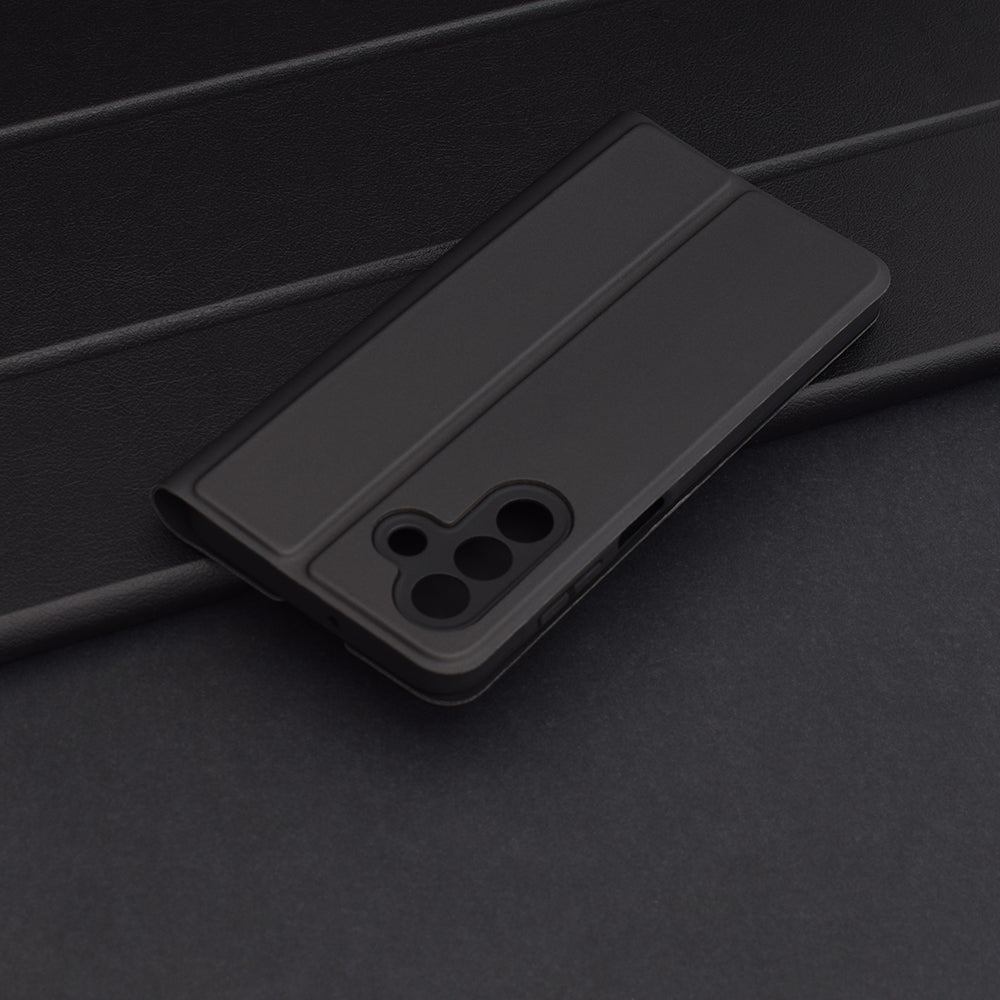Калъф за Samsung Galaxy A26 A266, Techsuit, Magskin Book, Черен