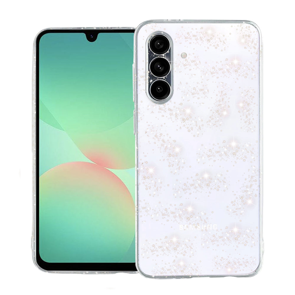 Калъф за Samsung Galaxy A26 A266, Techsuit, SparkleSkin, Прозрачен