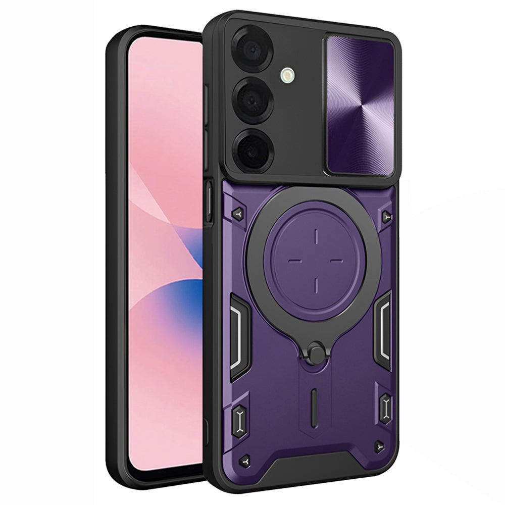 Калъф за Samsung Galaxy A27 5G, Techsuit, CamGuard Pro, Лилав