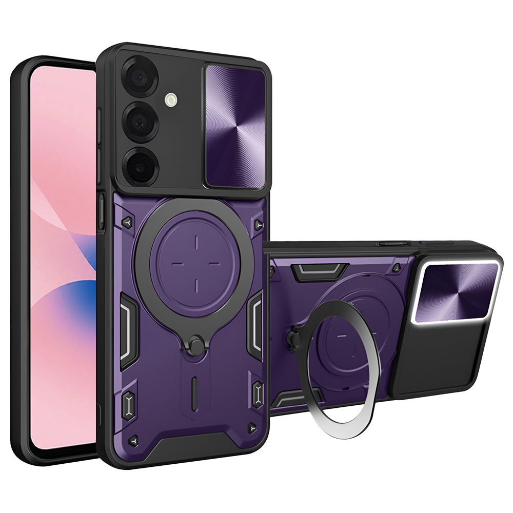 Калъф за Samsung Galaxy A27 5G, Techsuit, CamGuard Pro, Лилав