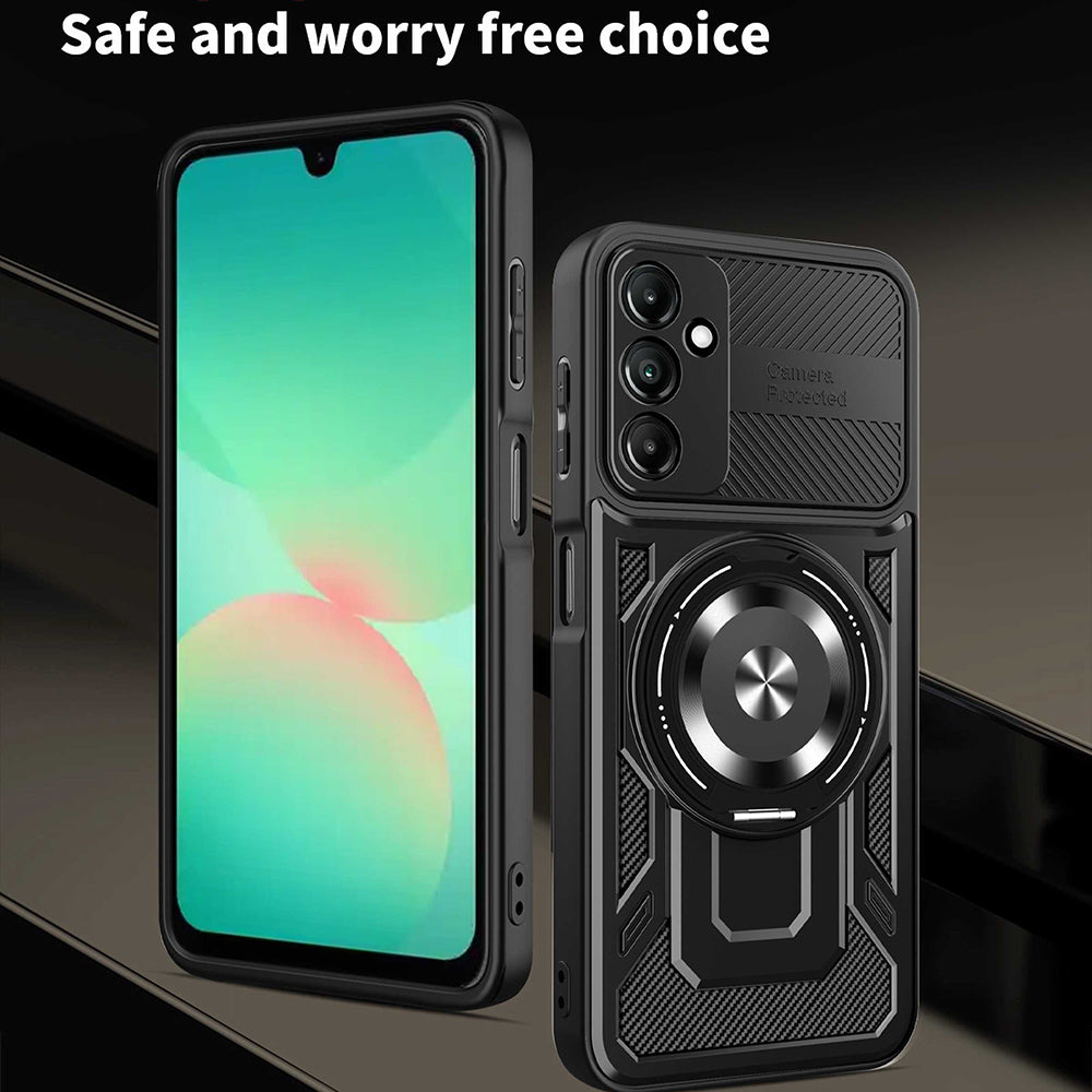 Калъф за Samsung Galaxy A27 5G, Techsuit, RuggedCam, Син