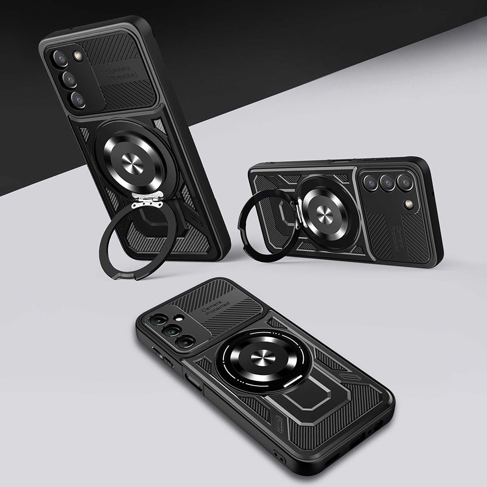 Калъф за Samsung Galaxy A27 5G, Techsuit, RuggedCam, Черен