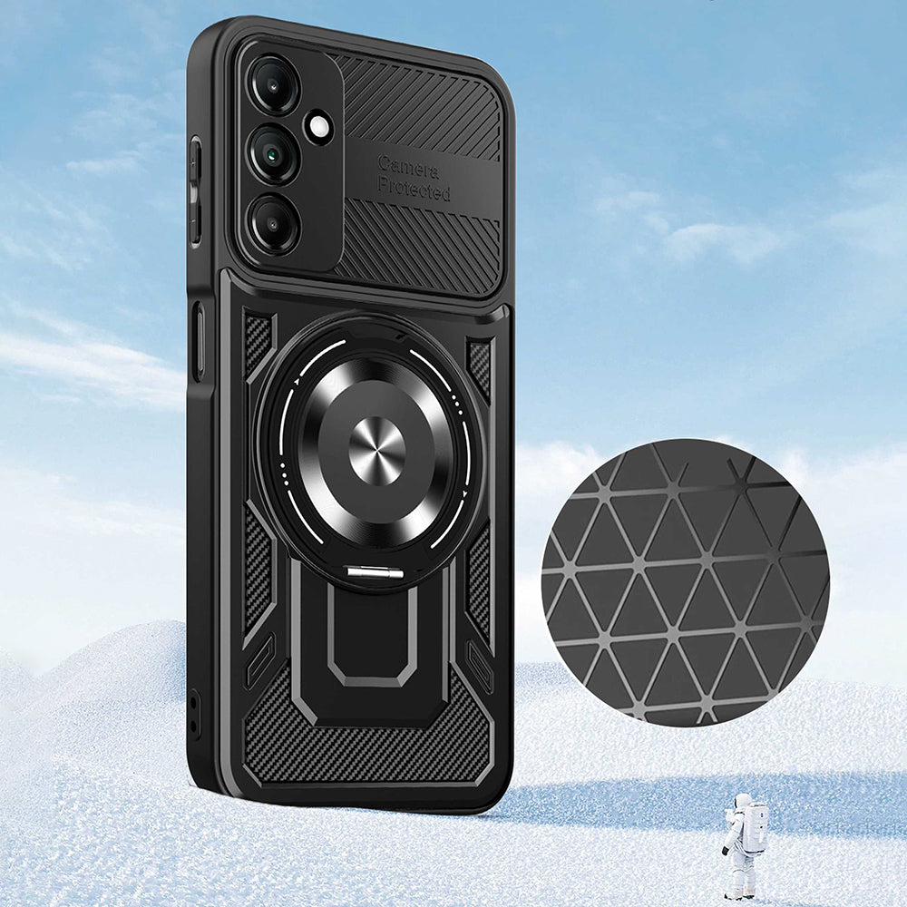 Калъф за Samsung Galaxy A27 5G, Techsuit, RuggedCam, Черен