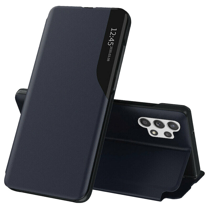 Калъф за Samsung Galaxy A32 A325, Techsuit, eFold, Тъмносин