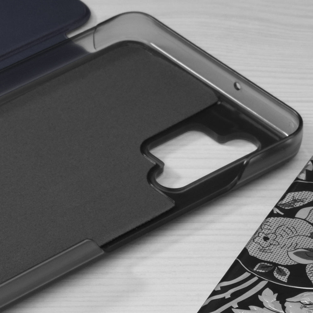 Калъф за Samsung Galaxy A32 A325, Techsuit, eFold, Тъмносин