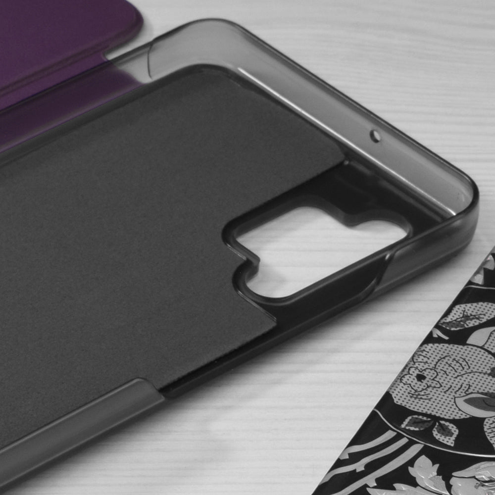 Калъф за Samsung Galaxy A32 A325, Techsuit, eFold, Лилав