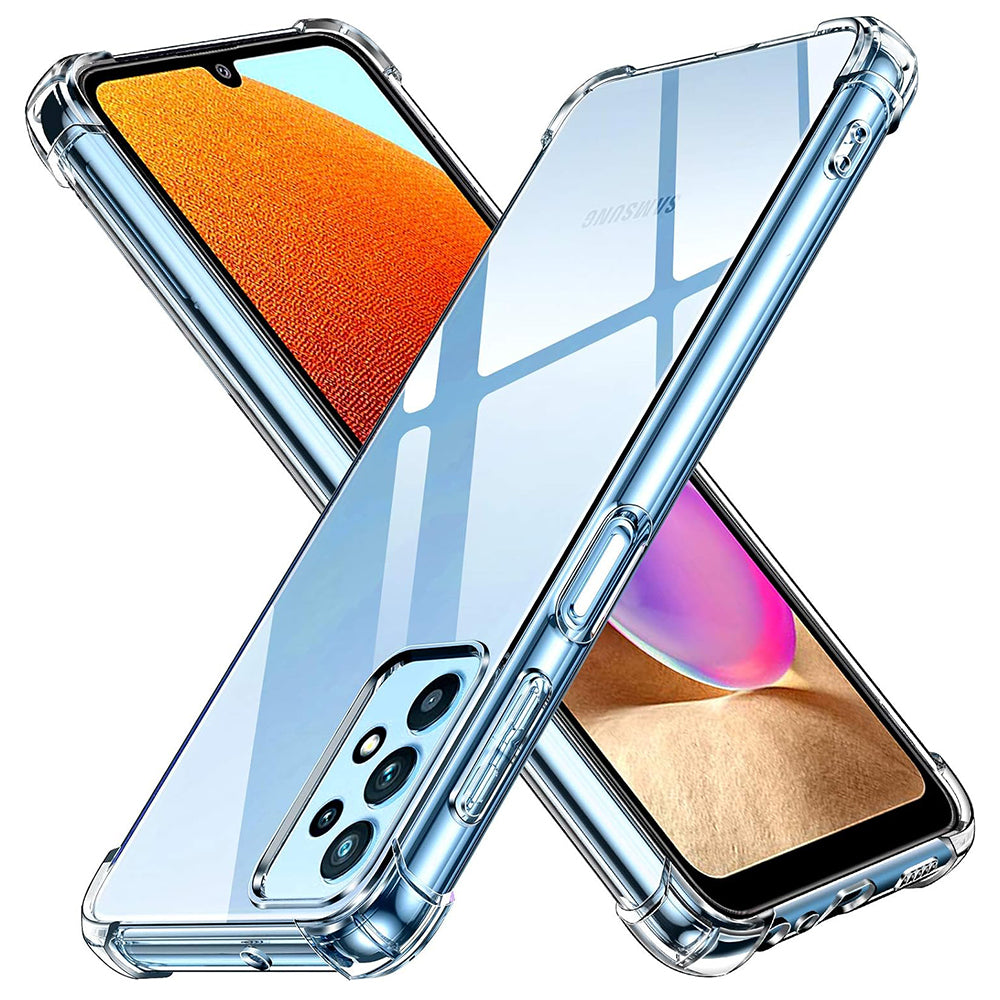Калъф за Samsung Galaxy A32 A325, Techsuit, Shockproof Clear, Прозрачен