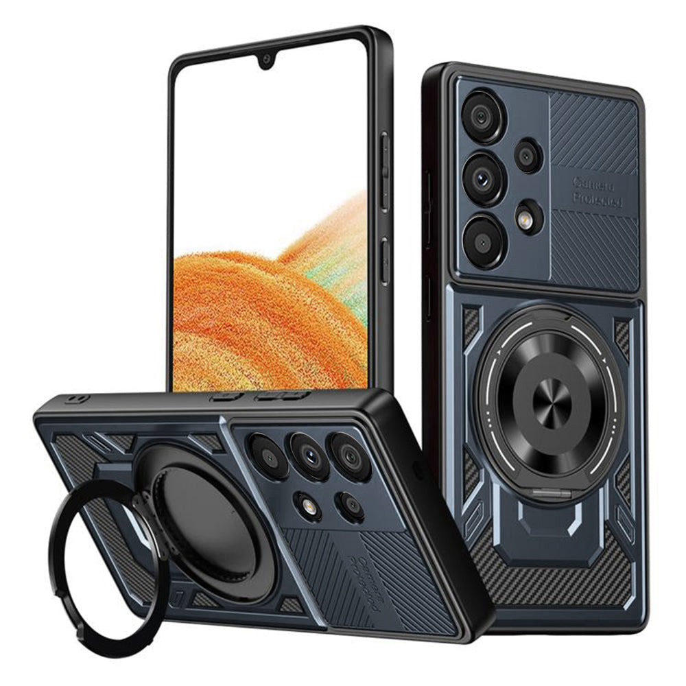 Калъф за Samsung Galaxy A33 5G A336, Techsuit, RuggedCam, Син