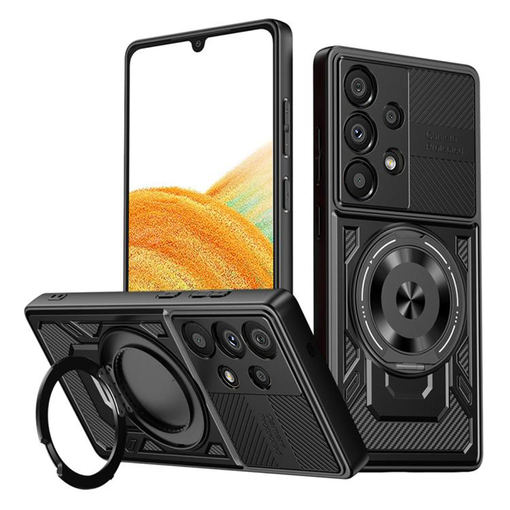 Калъф за Samsung Galaxy A33 5G A336, Techsuit, RuggedCam, Черен