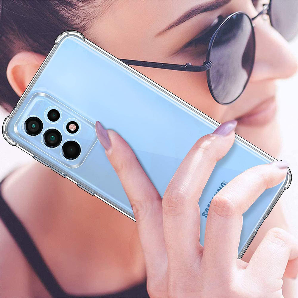 Калъф за Samsung Galaxy A33 5G A336, Techsuit, противоударен прозрачен, прозрачен