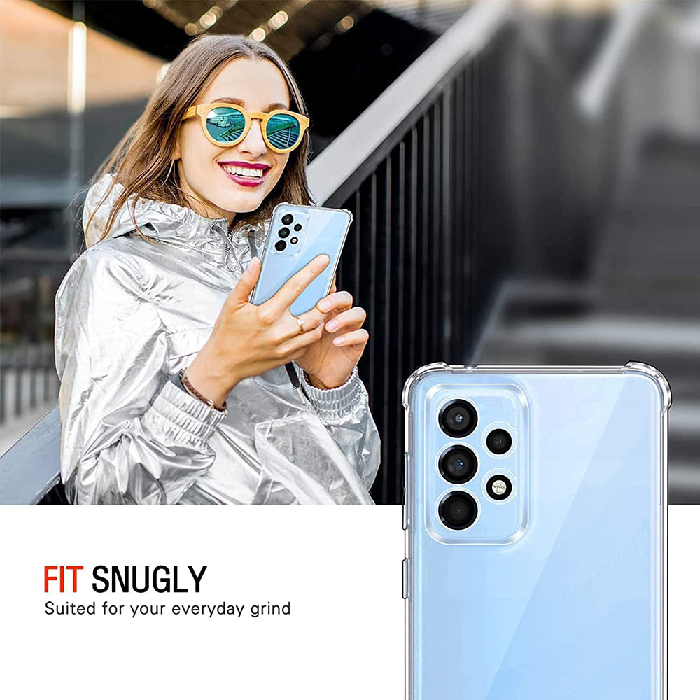 Калъф за Samsung Galaxy A33 5G A336, Techsuit, противоударен прозрачен, прозрачен