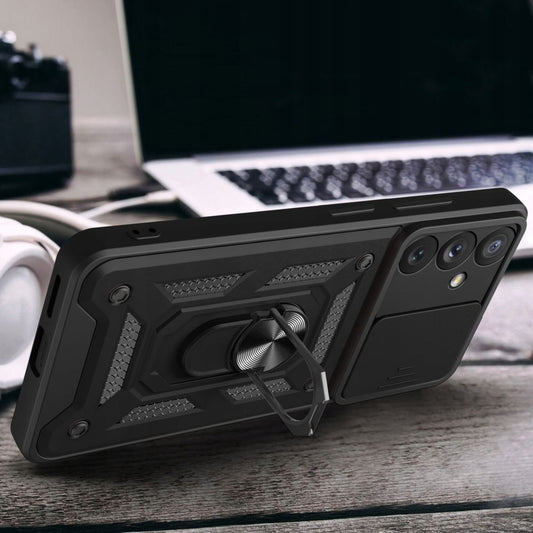 Калъф за Samsung Galaxy A34 A346, Techsuit, CamShield, Черен