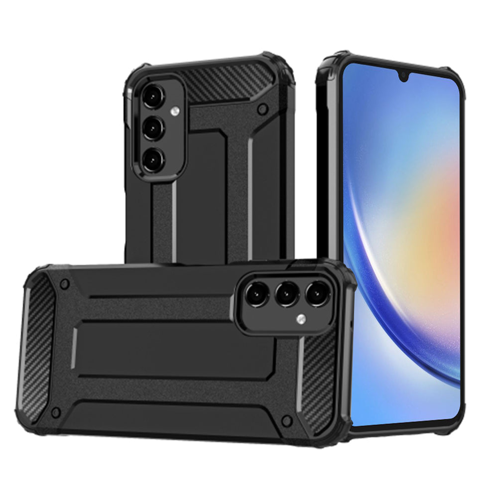 Калъф за Samsung Galaxy A34 A346, Techsuit, Hybrid Armor, Черен