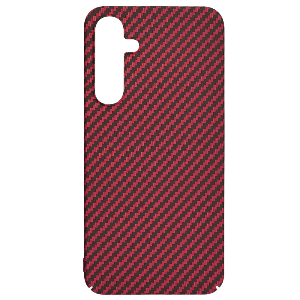 Калъф за Samsung Galaxy A35 5G A356, Techsuit, Carbonite FiberShell, Червен