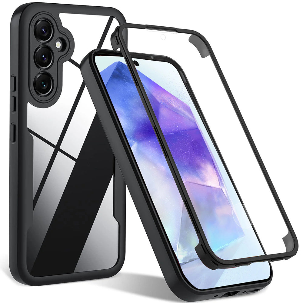 Калъф за Samsung Galaxy A35 5G A356, Techsuit, ColorVerse 360, Черен