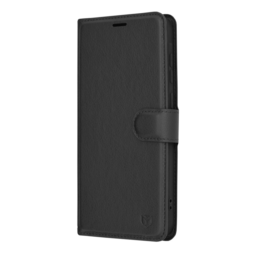Калъф за Samsung Galaxy A35 5G A356, Techsuit, Leather Folio, Черен