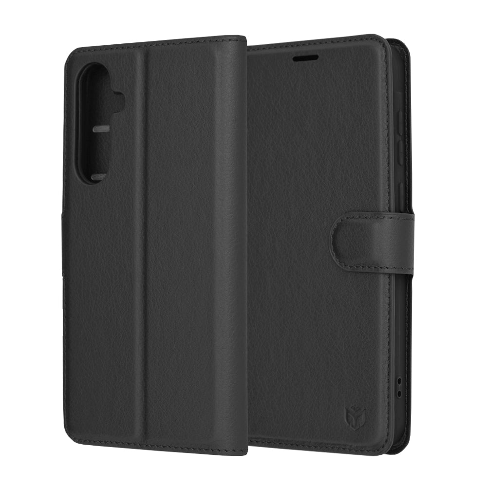 Калъф за Samsung Galaxy A35 5G A356, Techsuit, Leather Folio, Черен