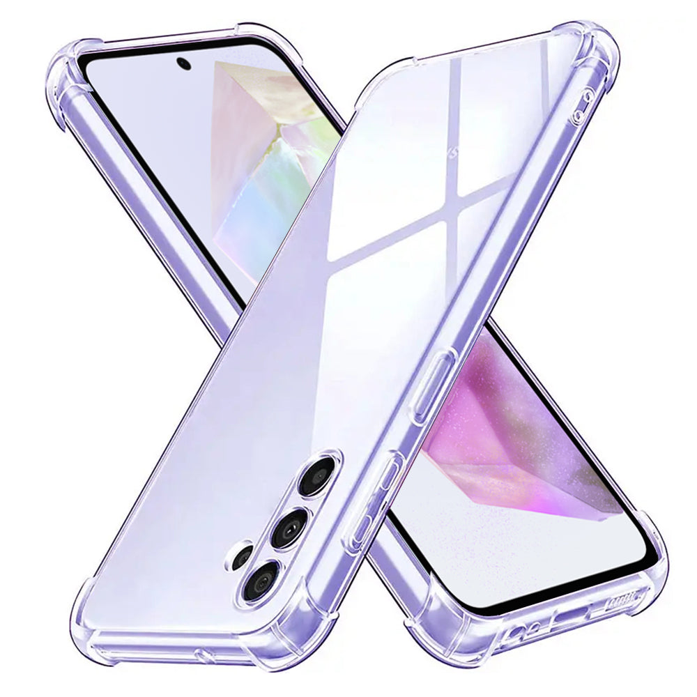Калъф за Samsung Galaxy A35 5G A356, Techsuit, Shockproof Clear, Прозрачен