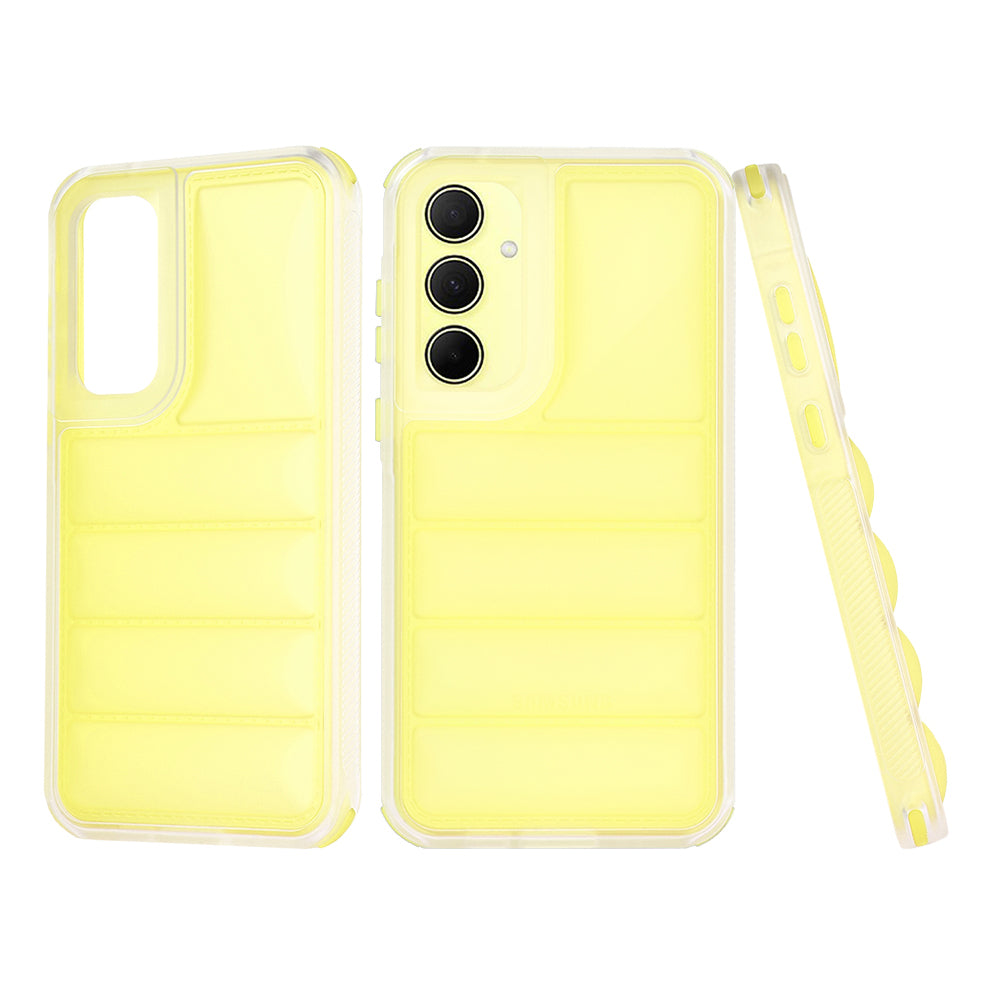 Калъф за Samsung Galaxy A35 5G A356, Techsuit, Wave Shield, Жълт