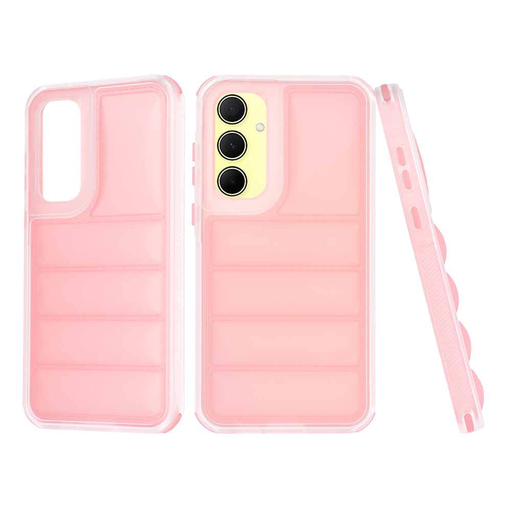 Калъф за Samsung Galaxy A35 5G A356, Techsuit, Wave Shield, Розов