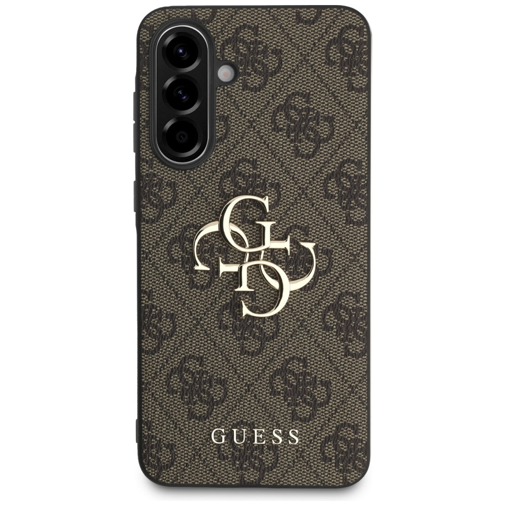 Калъф за Samsung Galaxy A36 A366, Guess, 4G Big Logo, Кафяв