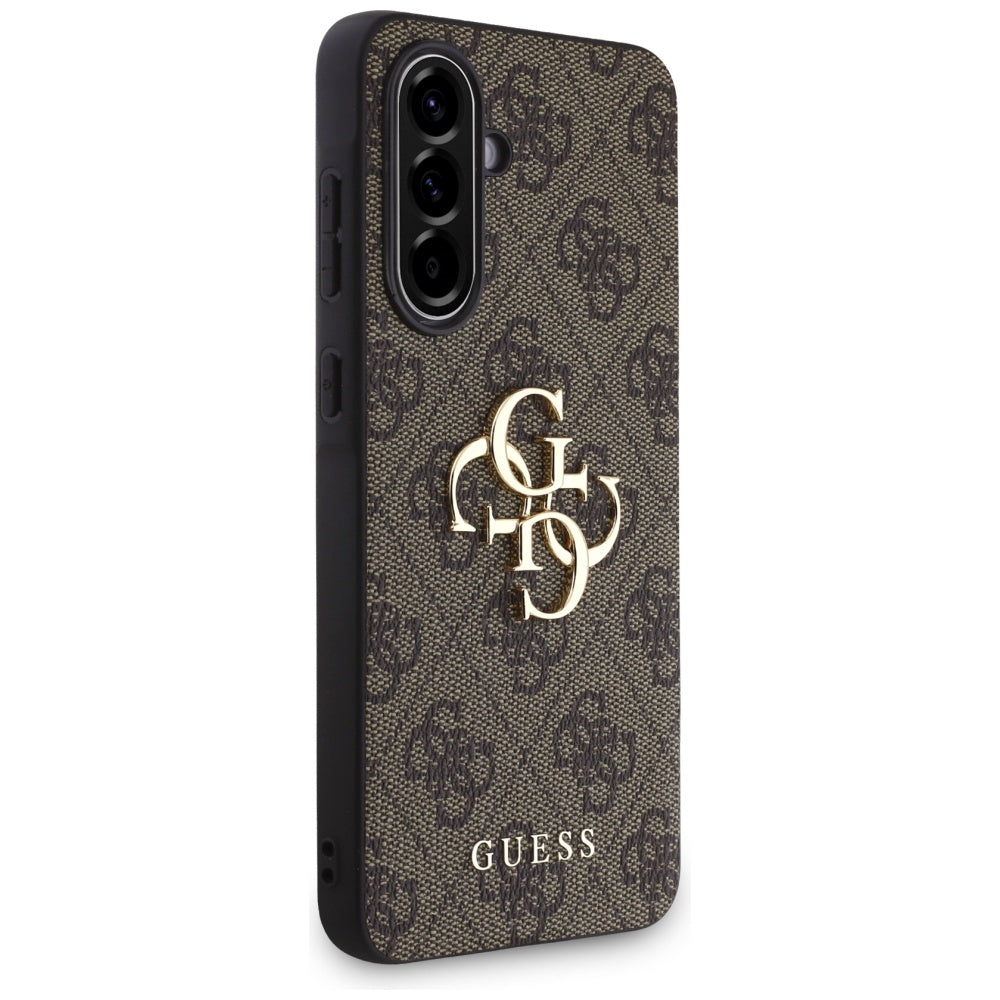 Калъф за Samsung Galaxy A36 A366, Guess, 4G Big Logo, Кафяв