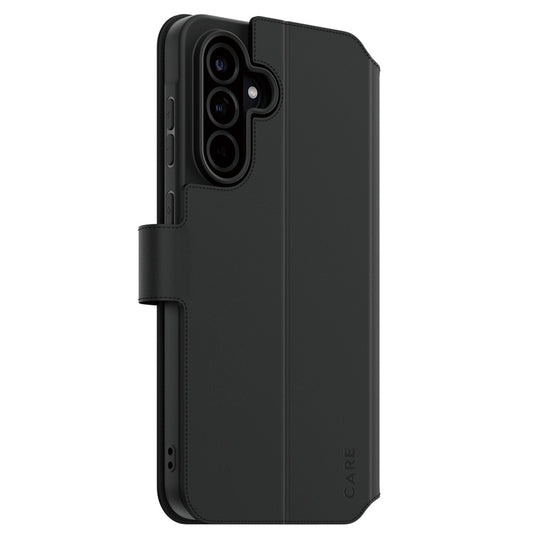 Калъф за Samsung Galaxy A36 A366, PanzerGlass, с функция за поставка и портфейл, черен