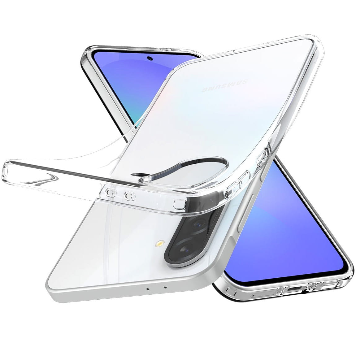 Калъф за Samsung Galaxy A36 A366, Spigen, Liquid Crystal, Прозрачен ACS09167