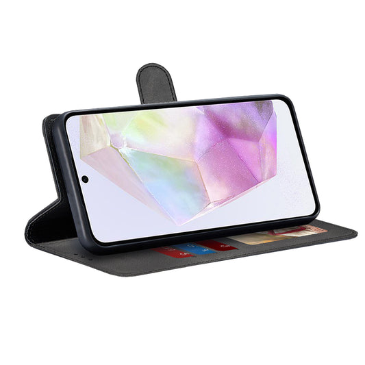 Калъф за Samsung Galaxy A36 A366, Techsuit, Diary Book, Черен
