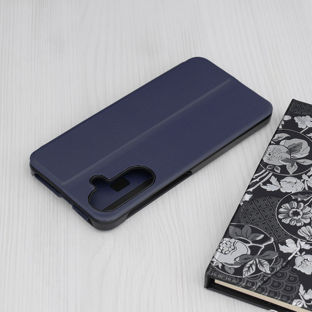 Калъф за Samsung Galaxy A36 A366, Techsuit, eFold, Тъмносин